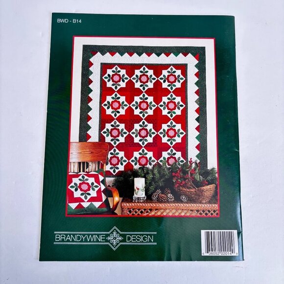 Sugarplum Christmas Quilt Pattern Book L Hohag Brandywine Design Vtg 2004 - Picture 2 of 6
